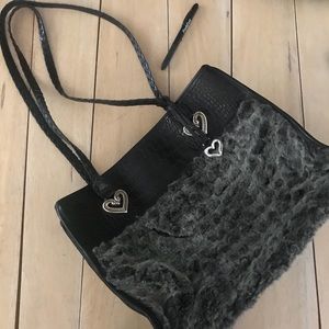 Brighton 2000 Limited Edition Fur Tote 👜